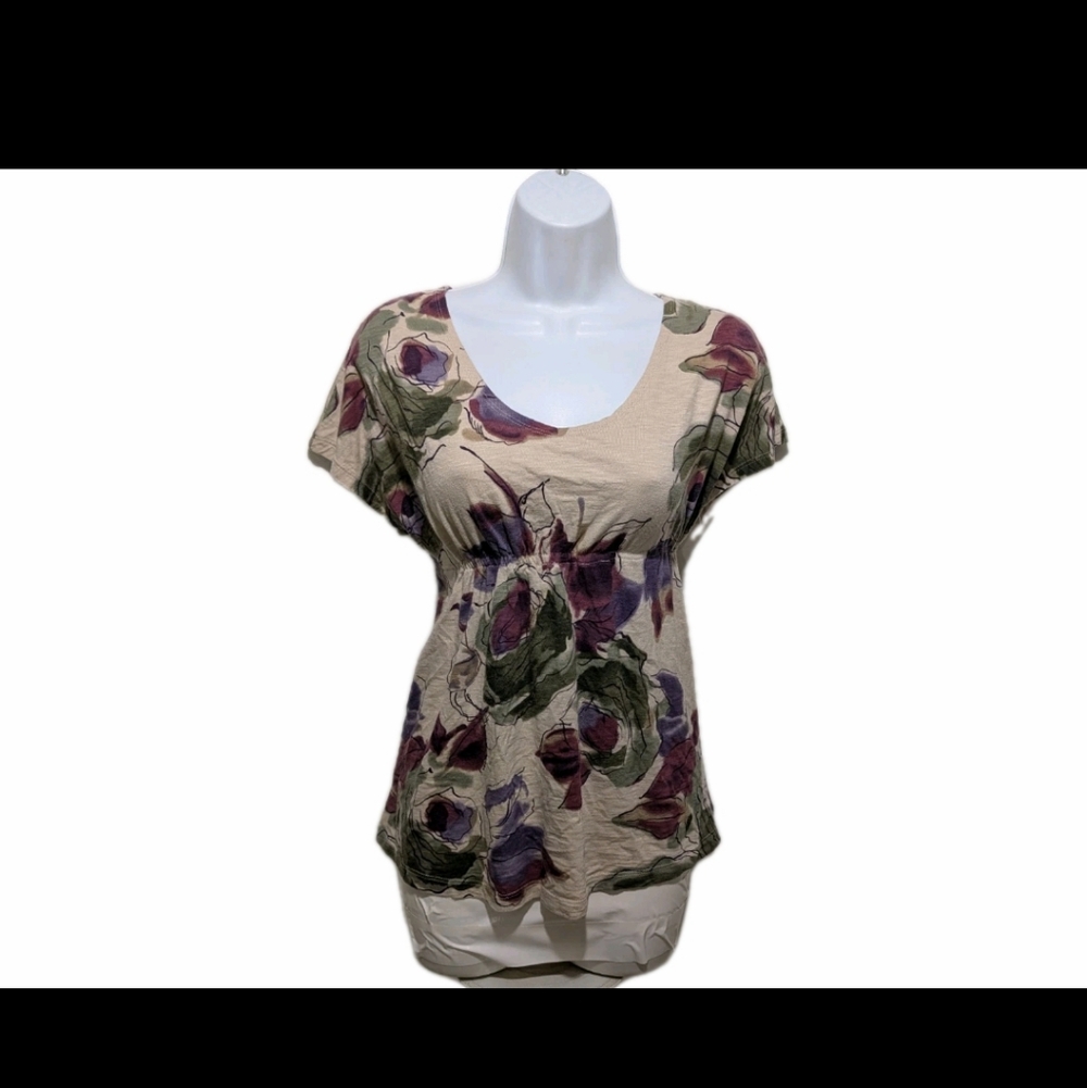 Sonoma Empire Babydoll Top S 90s Y2K Grunge Whimsical Forest Fairy 750